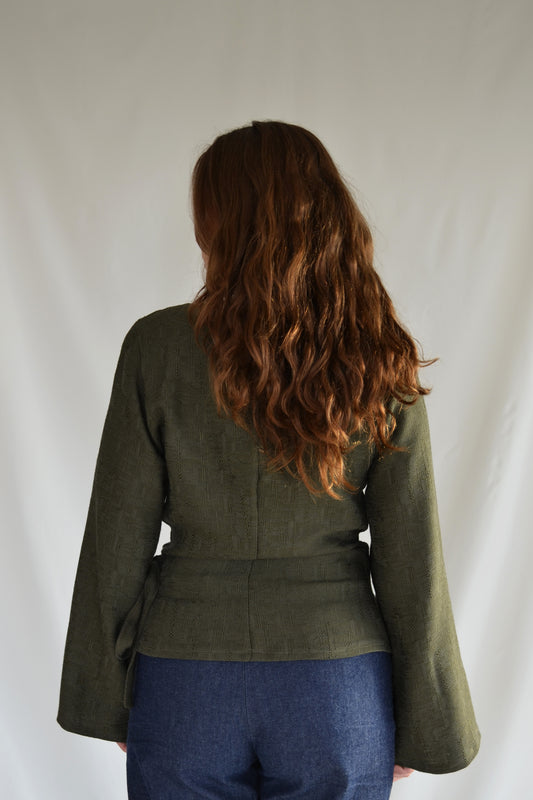 Wrap Blouse – Forest