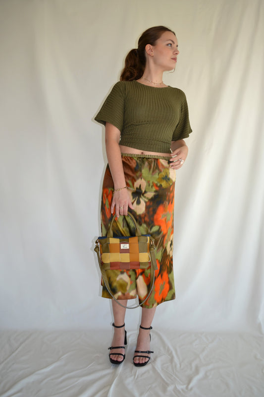 Mini Shopper - Leather Fall