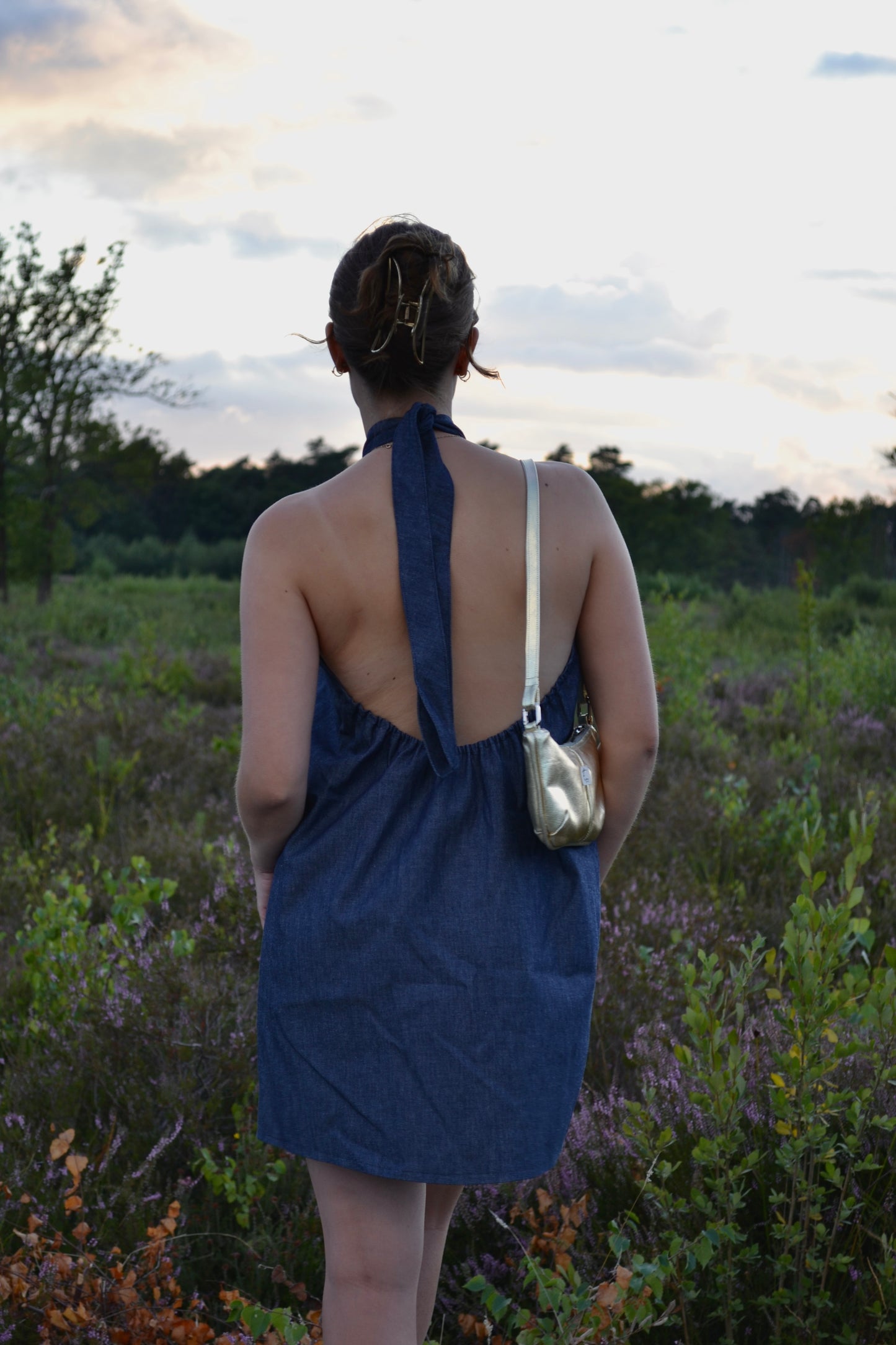 Denim Dress - Moonlight