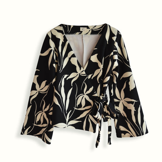 Wrap Blouse - Never Leave