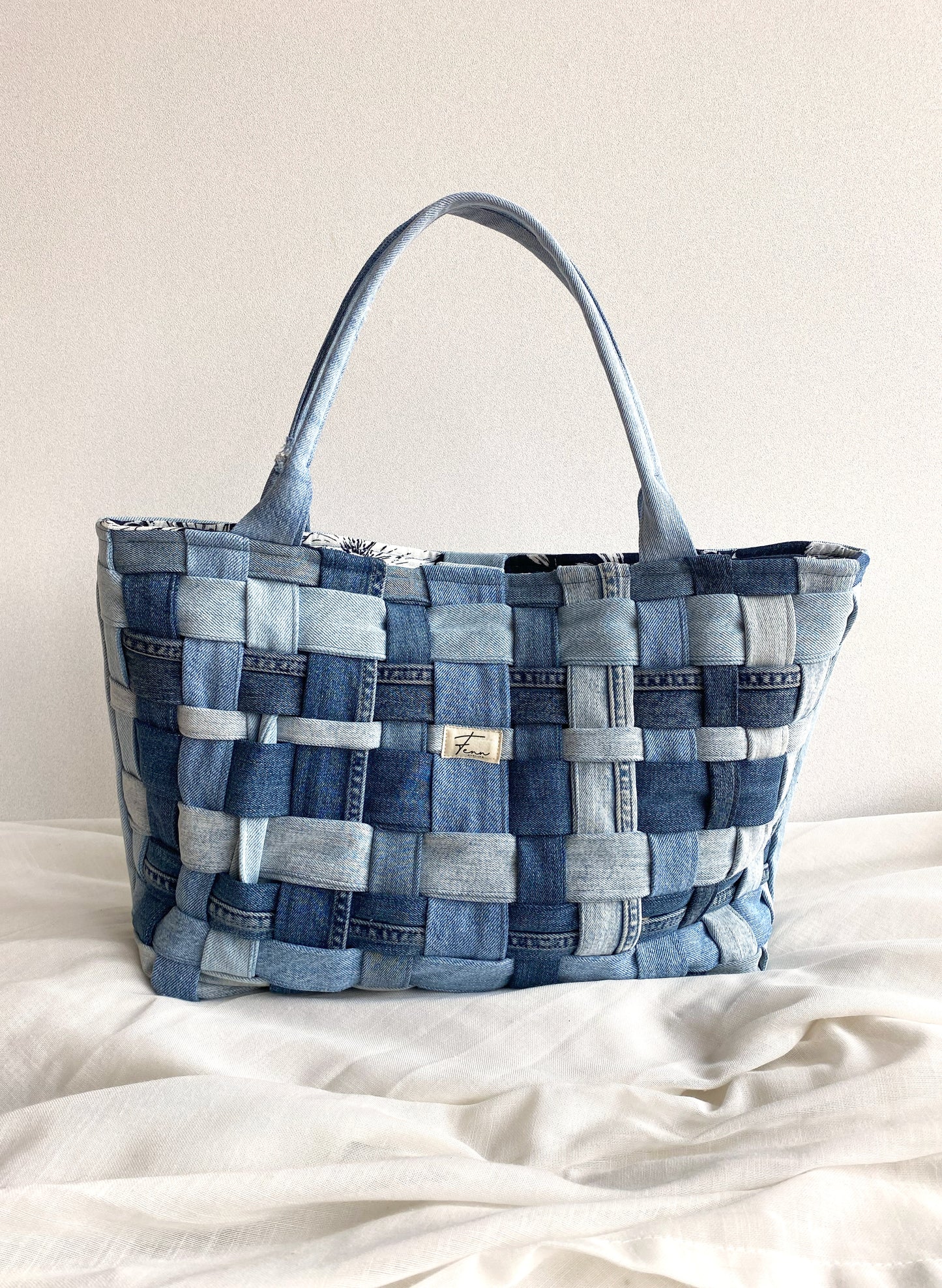 Beach Bag - Denim Woven