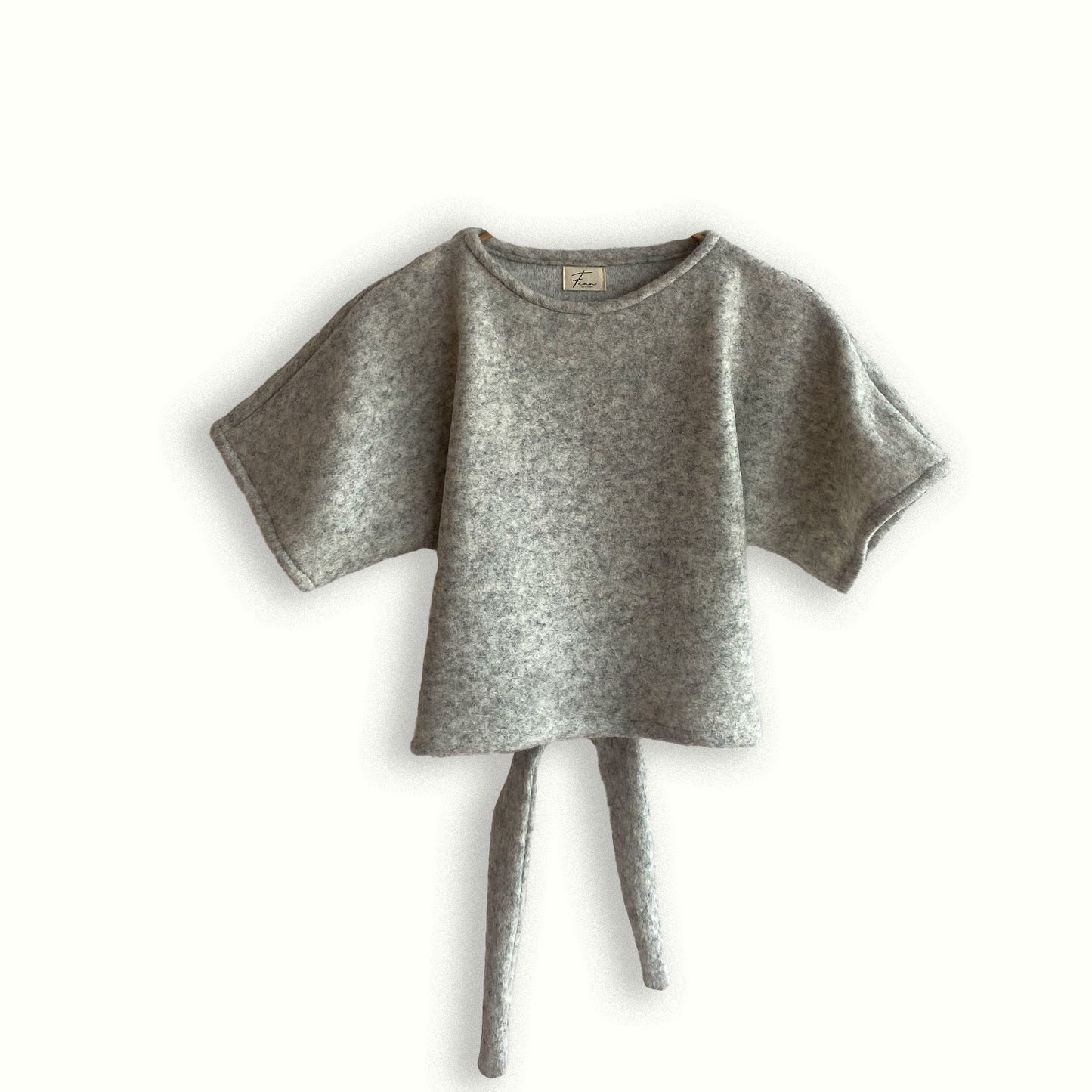 Knit Top - Wool Grey