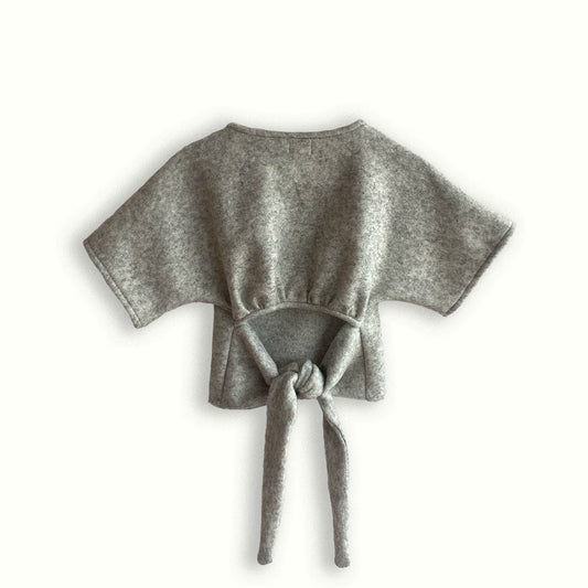 Knit Top - Wool Grey