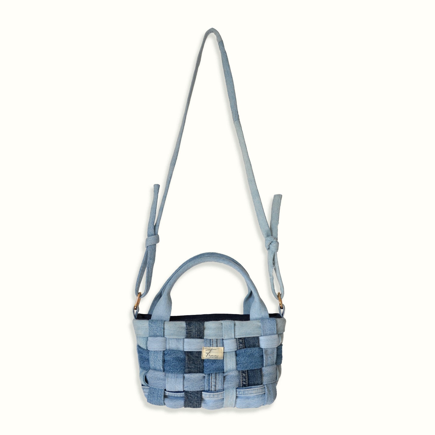Mini Shopper - Woven Denim