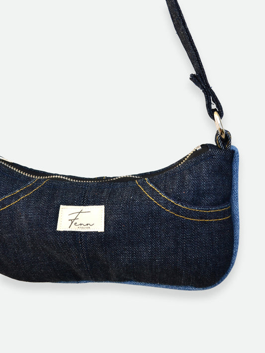 Denim Essence Bag - Pockets