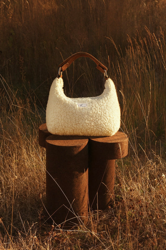 Teddy Hobo Bag - Suede