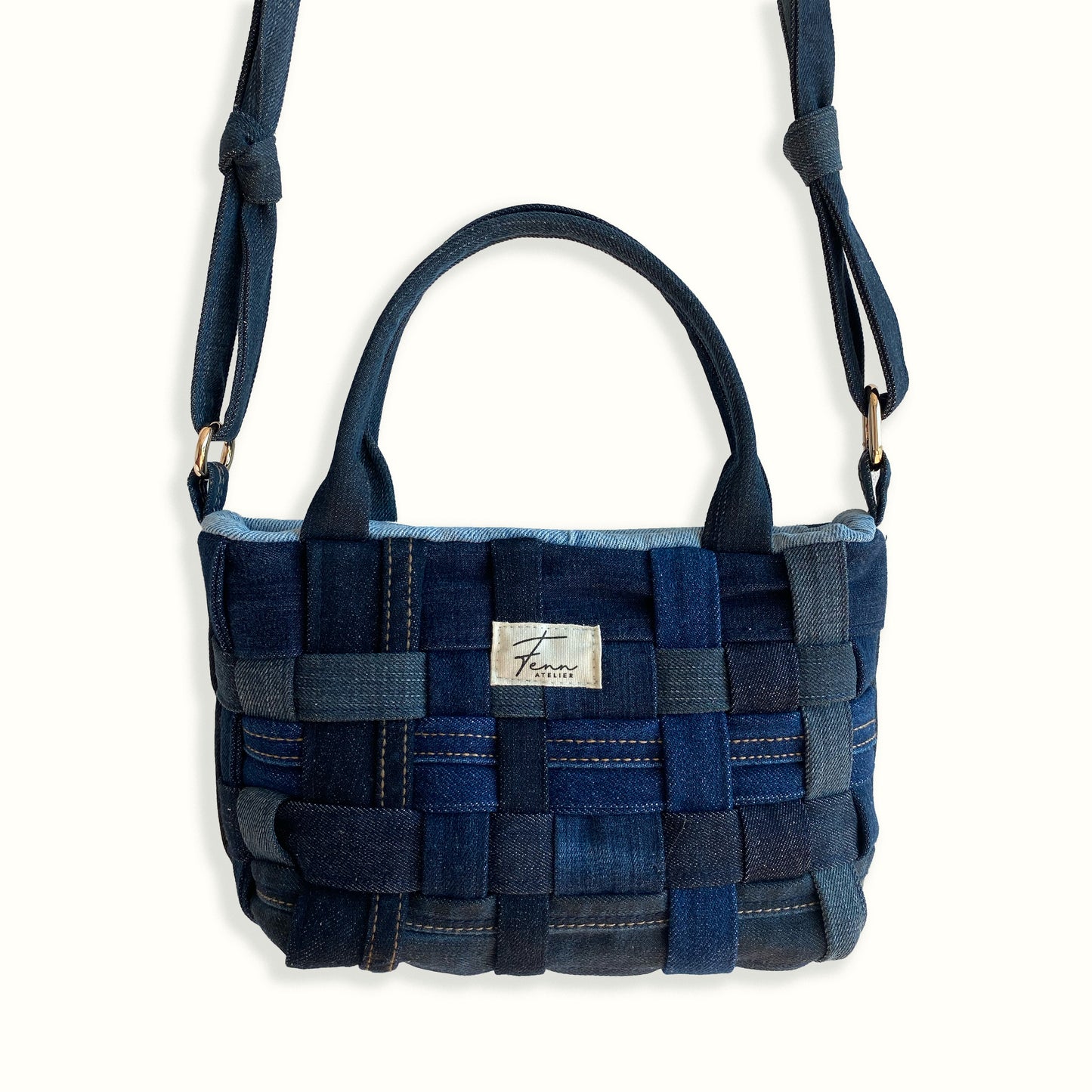 Mini Shopper - Dark Woven