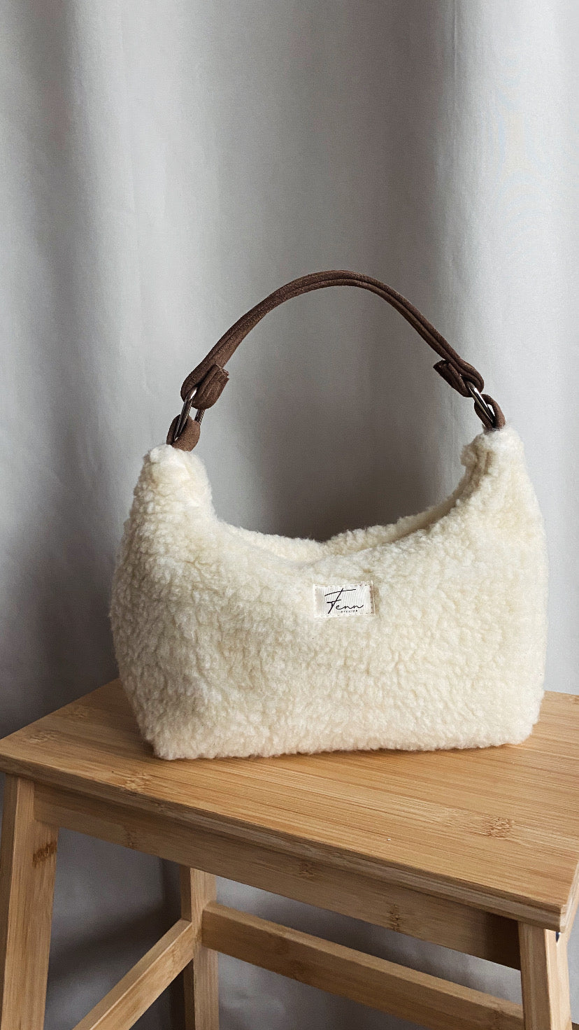 Teddy Hobo Bag - Suede