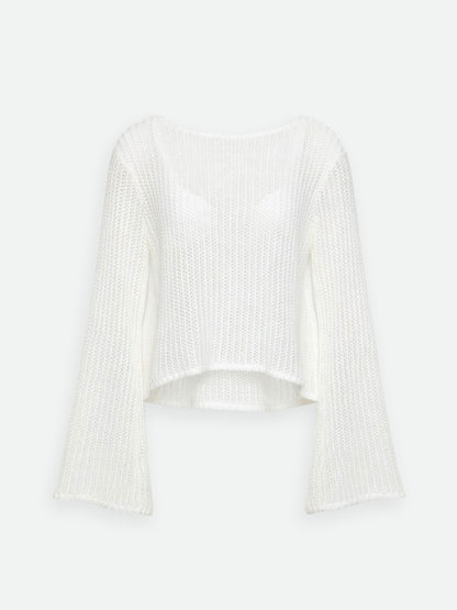 Crochet Top - White