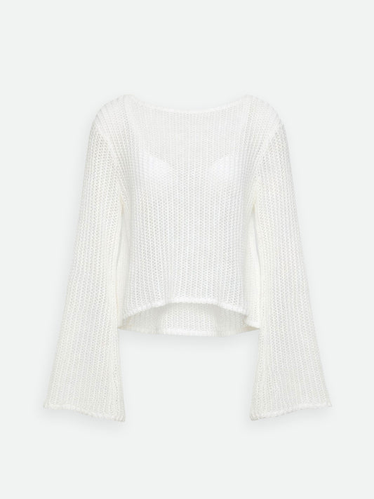 Crochet Top - White