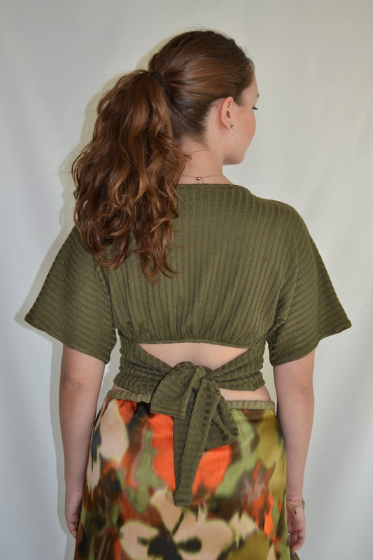 Knitt Top - Mossy