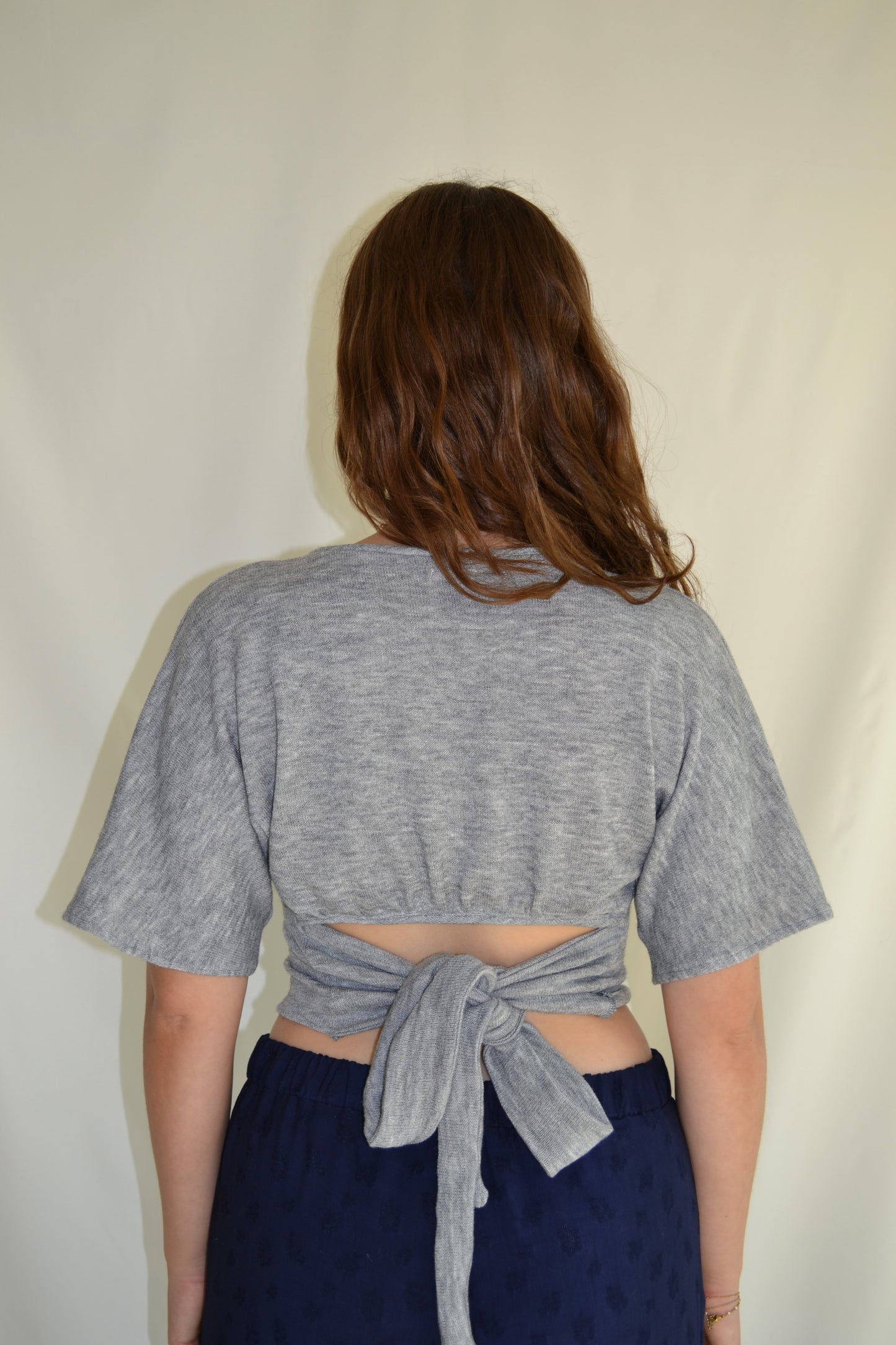 Knitt Top - Grey
