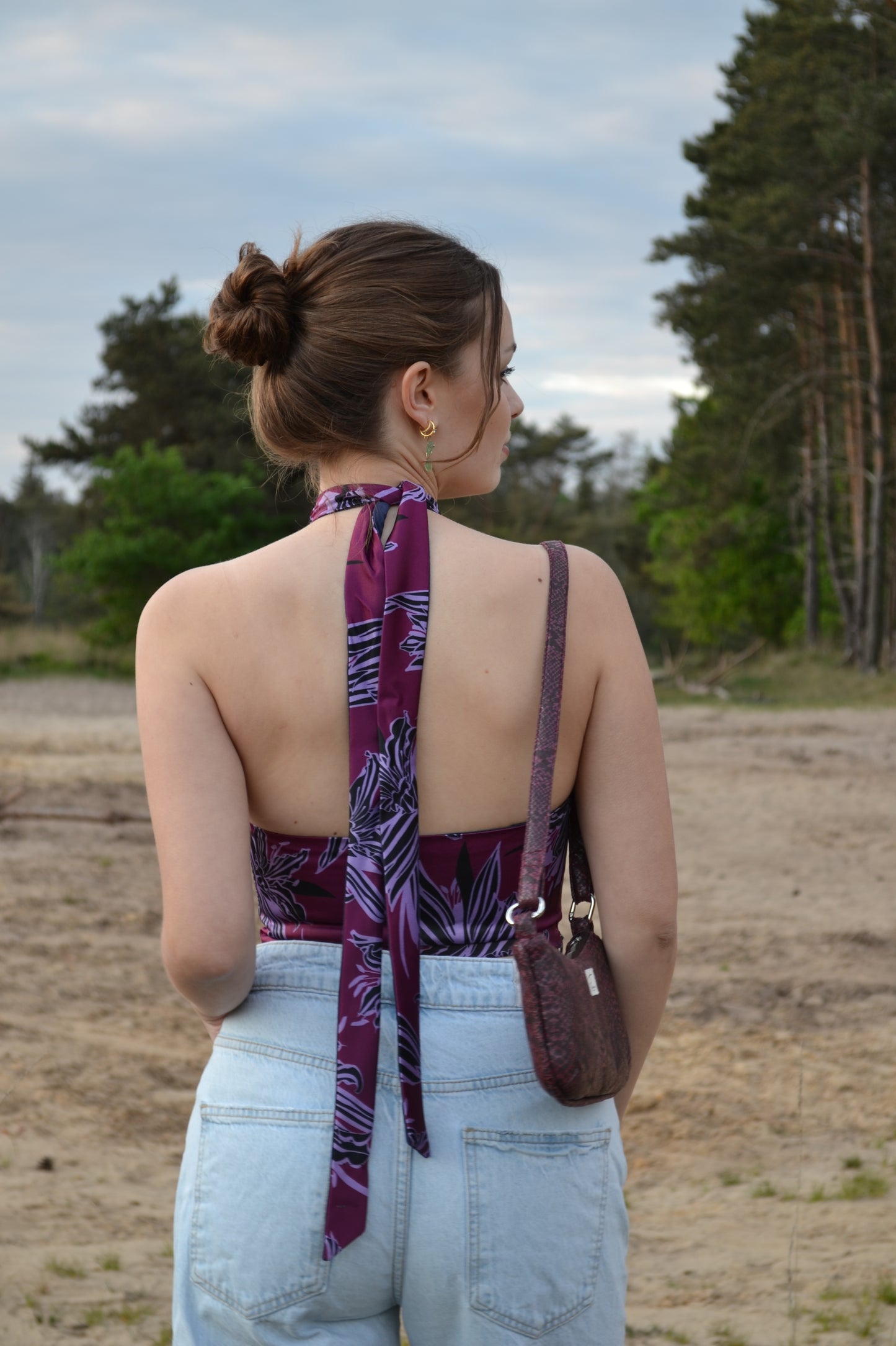 Halter Top - Flora