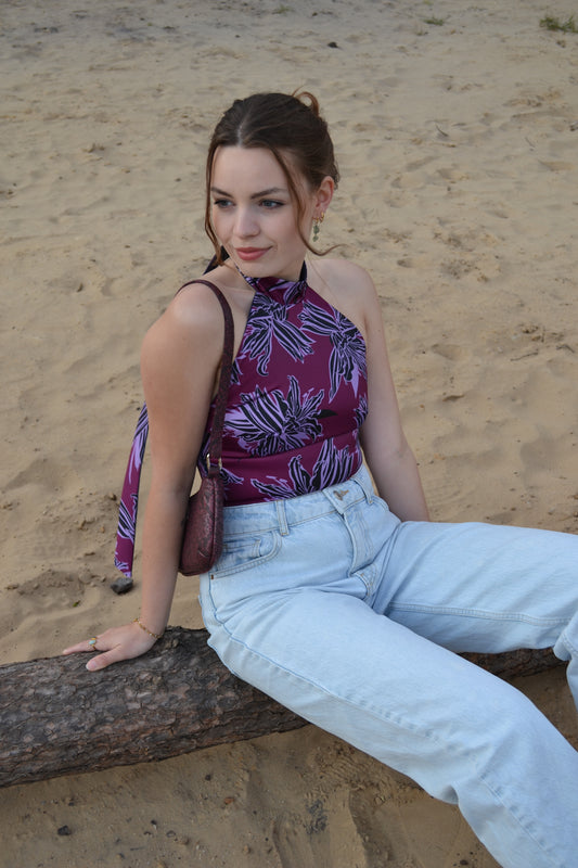 Halter Top - Flora