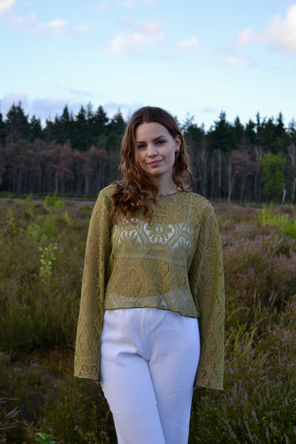 Crochet Top - Mossy