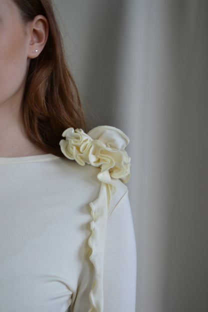 Flower Top - Off White