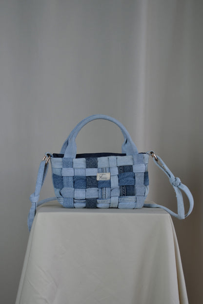 Mini Shopper - Woven Denim