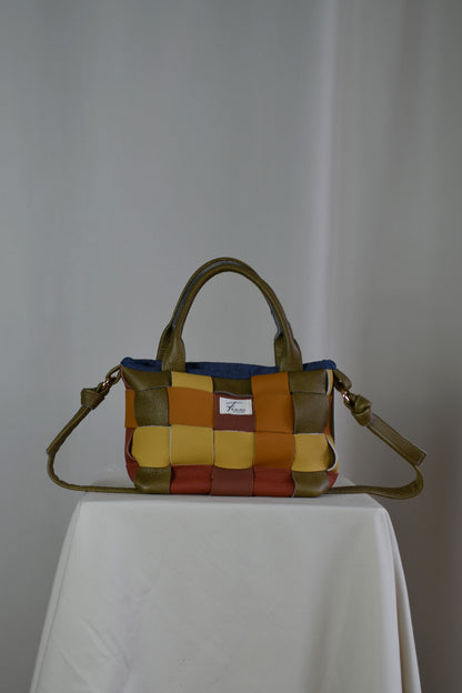 Mini Shopper - Leather Fall