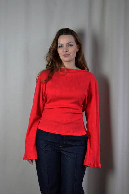 Flare Top - Tomato Red