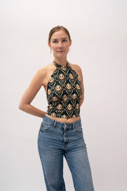 Halter Top - Lotus
