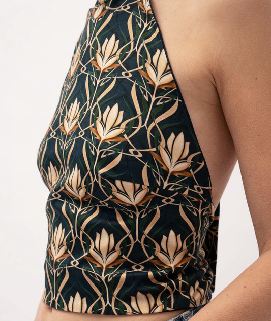 Halter Top - Lotus