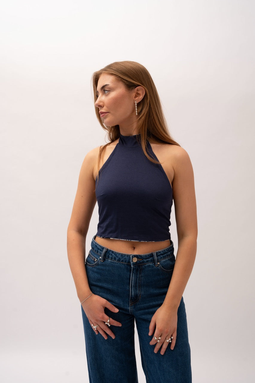 Halter Top - Sky