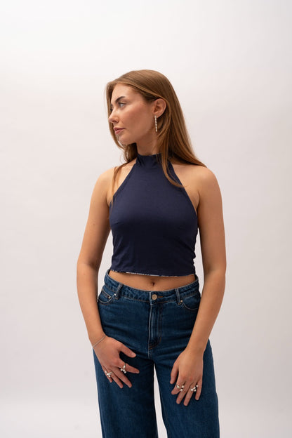 Halter Top - Sky