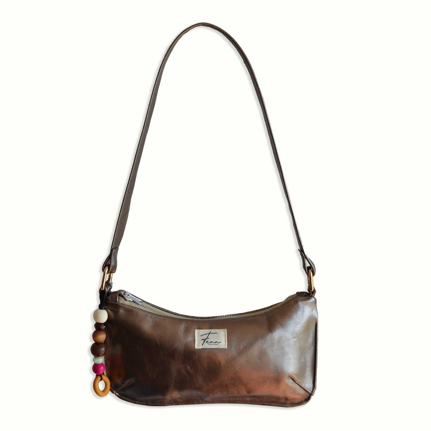 Leather Essence Bag - Champagne