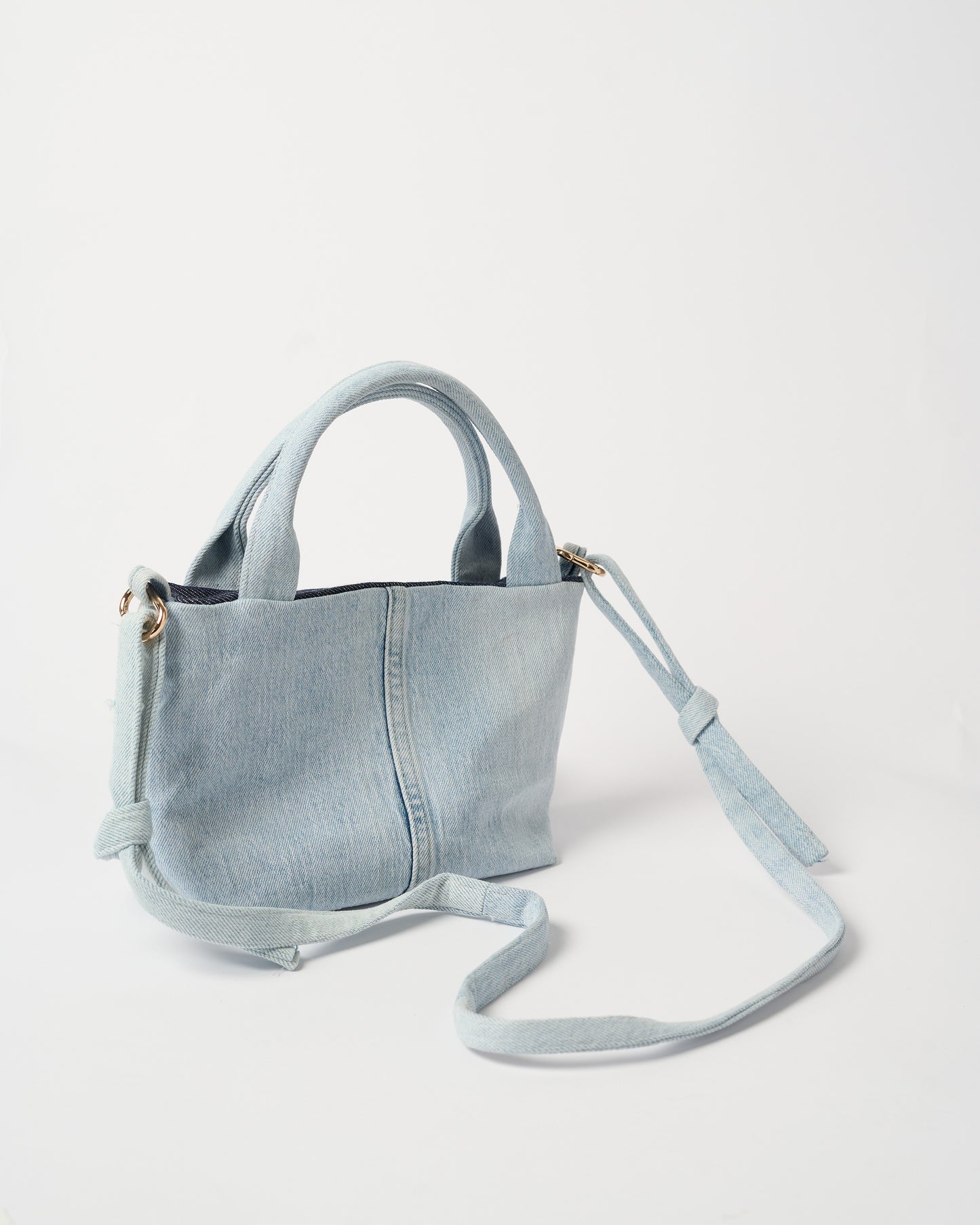 Mini Shopper - Woven Denim