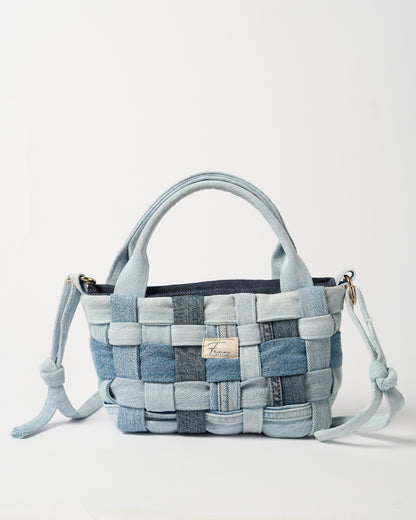 Mini Shopper - Woven Denim