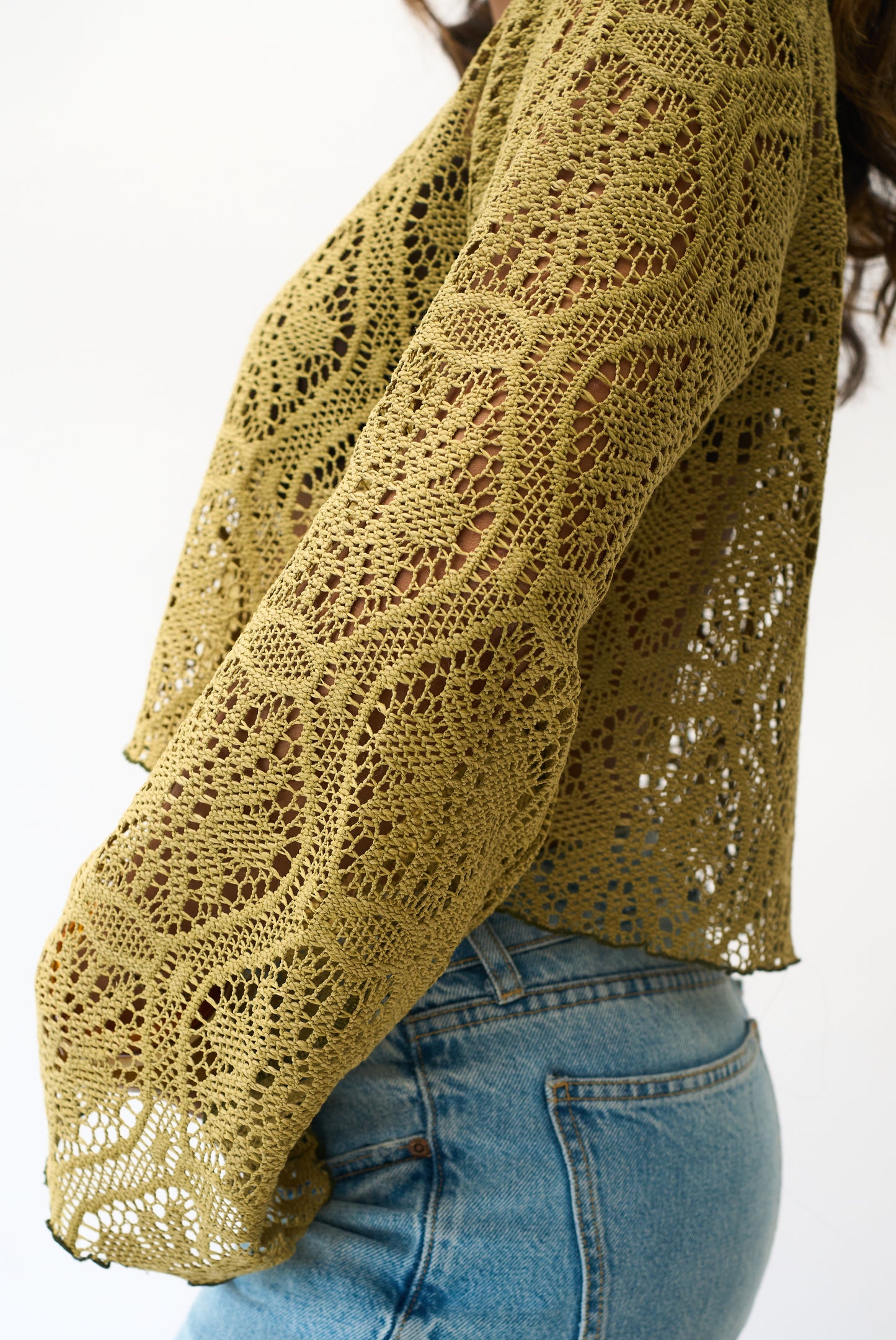 Crochet Top - Mossy