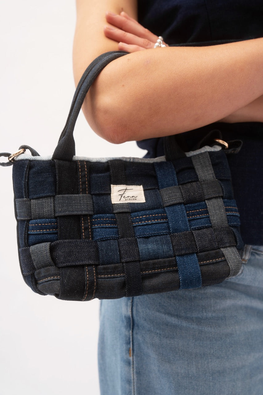 Mini Shopper - Dark Woven