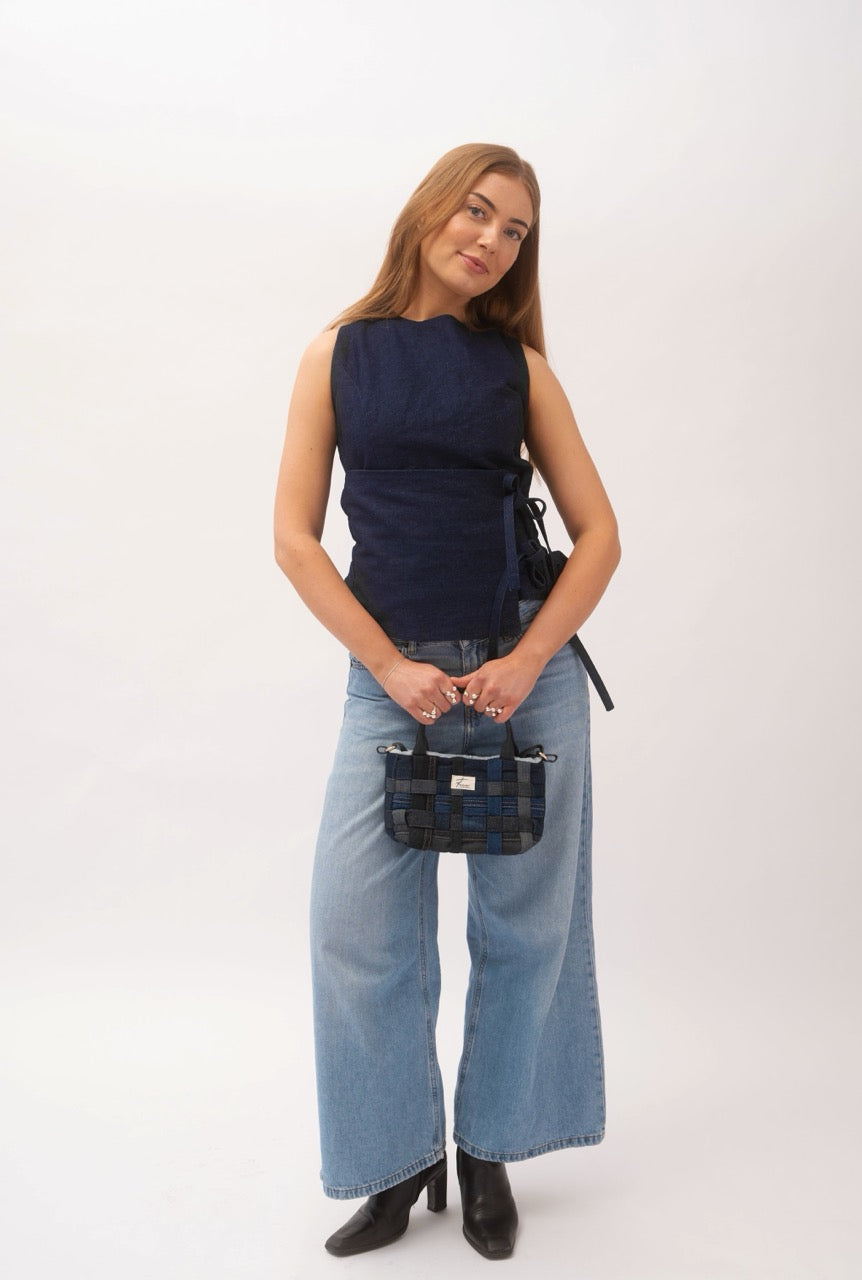 Mini Shopper - Dark Woven