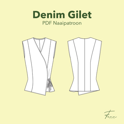 Patroon - Denim Gilet