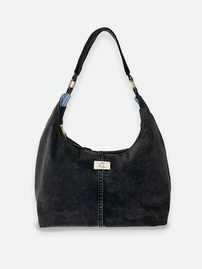 Denim Shopper - Almost Black