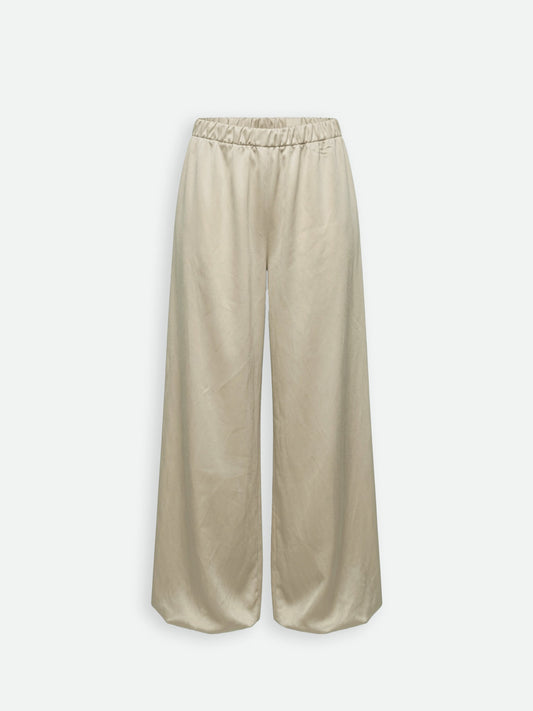 Balloon Pants - Sage Green Satin