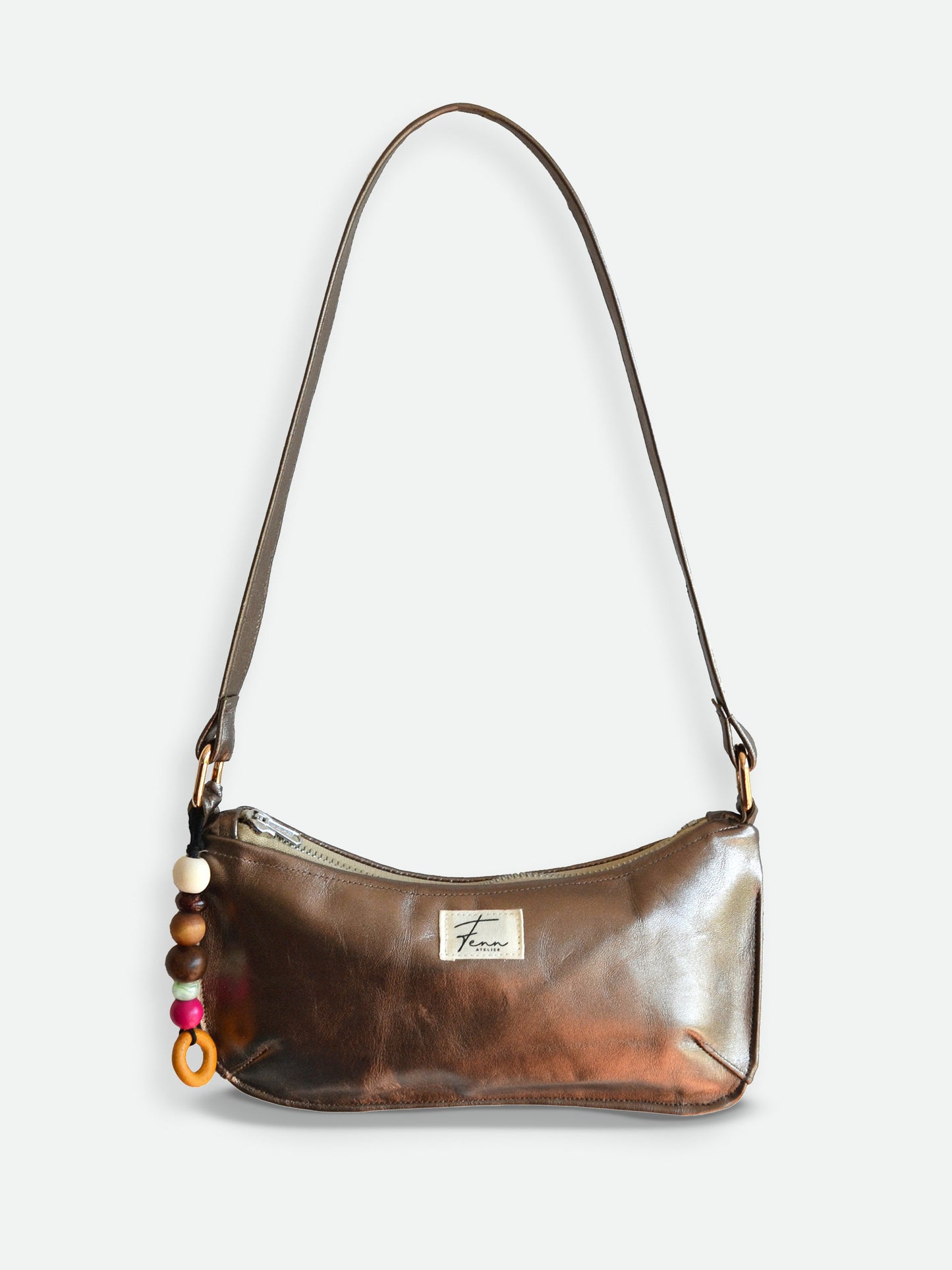 Leather Essence Bag - Champagne