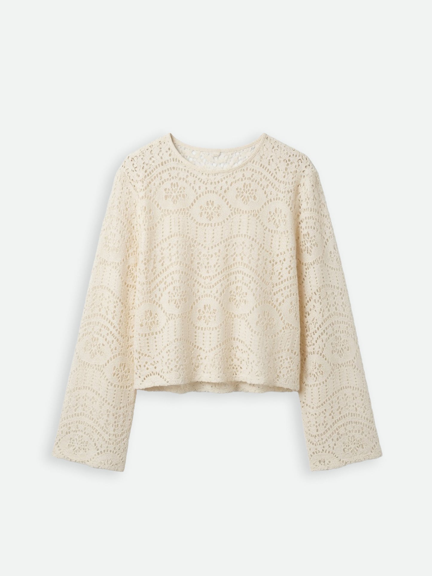 Crochet Top - Off white