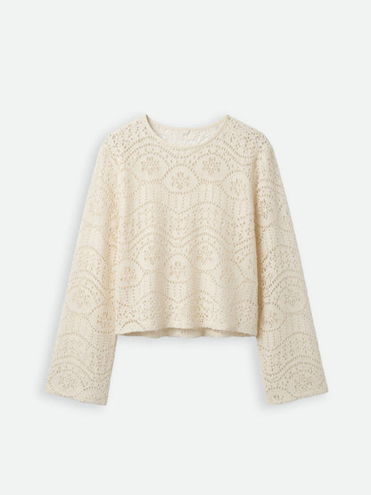 Crochet Top - Off white