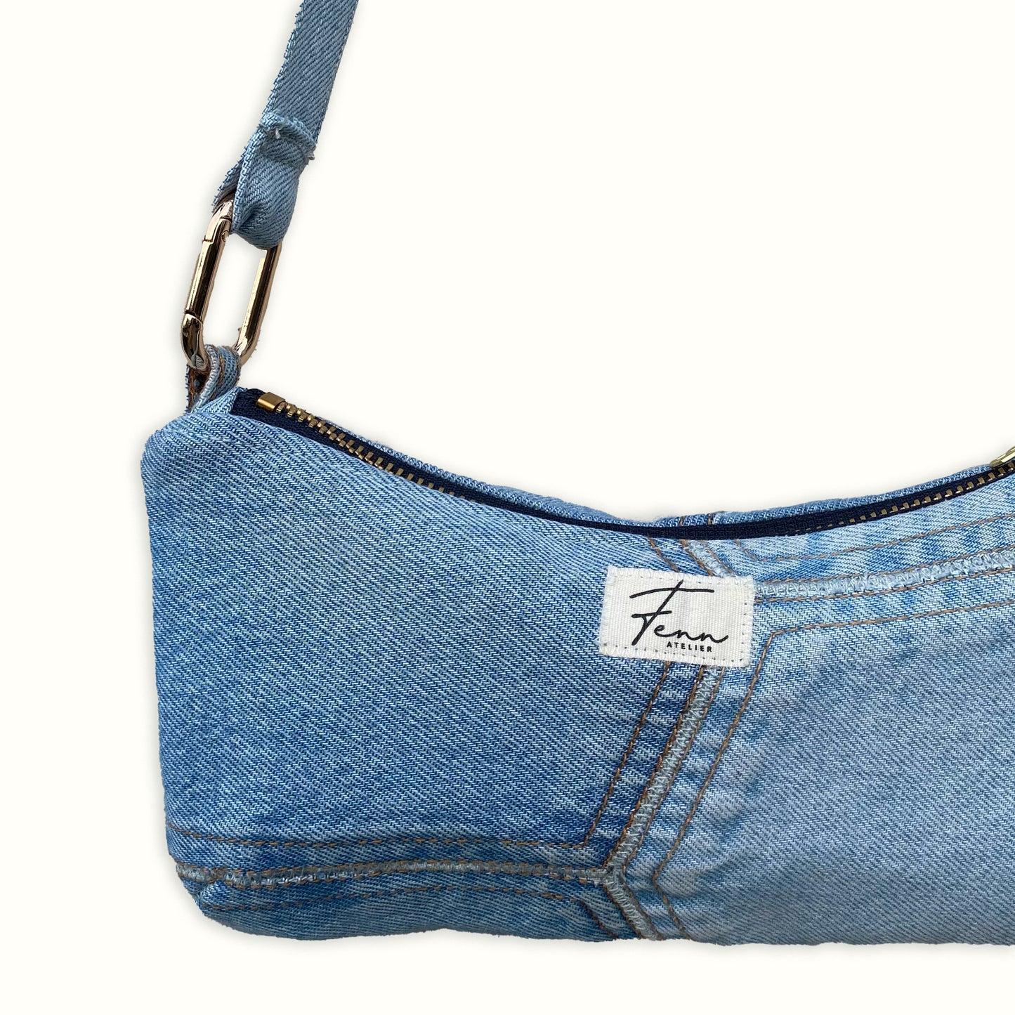 Denim Essence Bag - Pockets