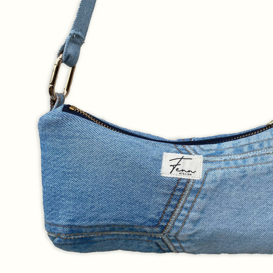 Denim Essence Bag - Pockets