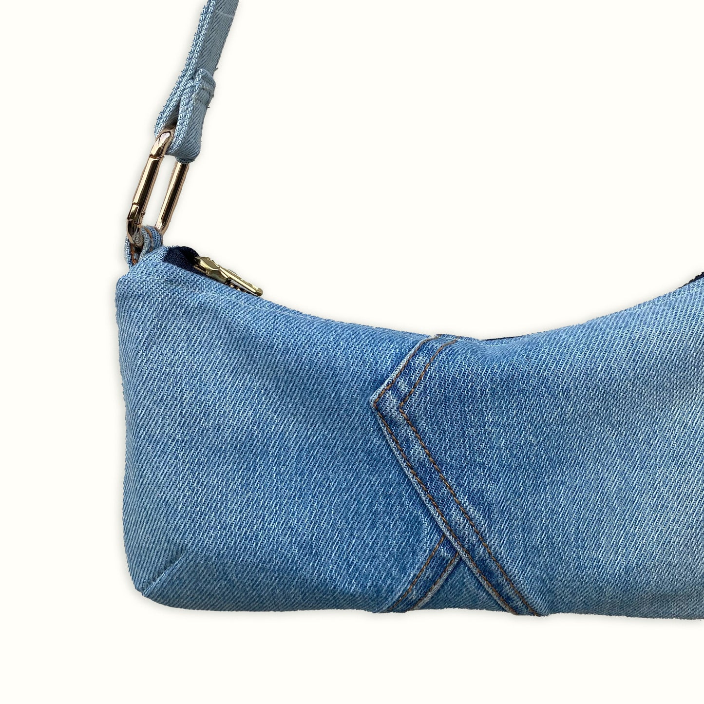Denim Essence Bag - Pockets