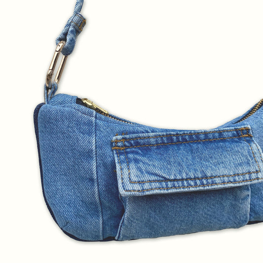 Denim Essence Bag - Cargo