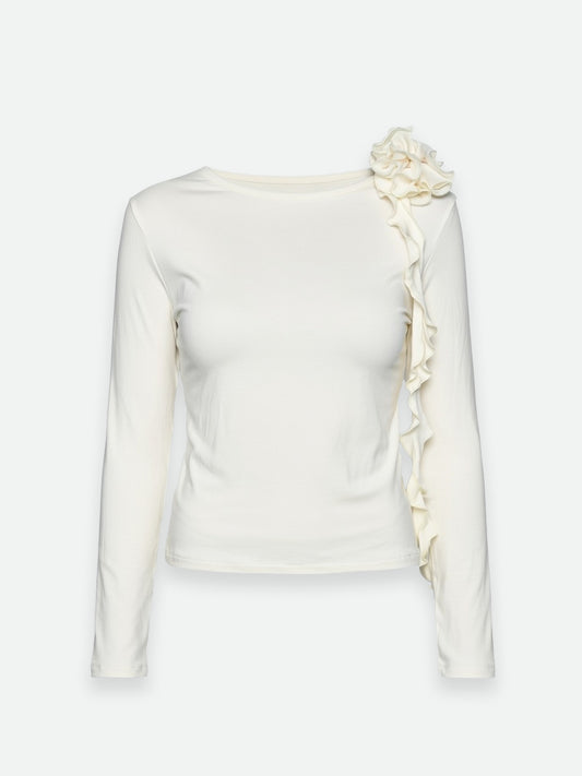 Flower Top - Off White
