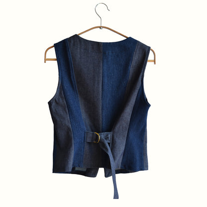 Denim Gilet - Moonlight