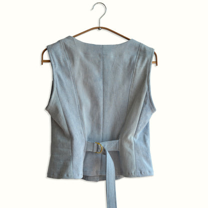 Denim Gilet - Sky