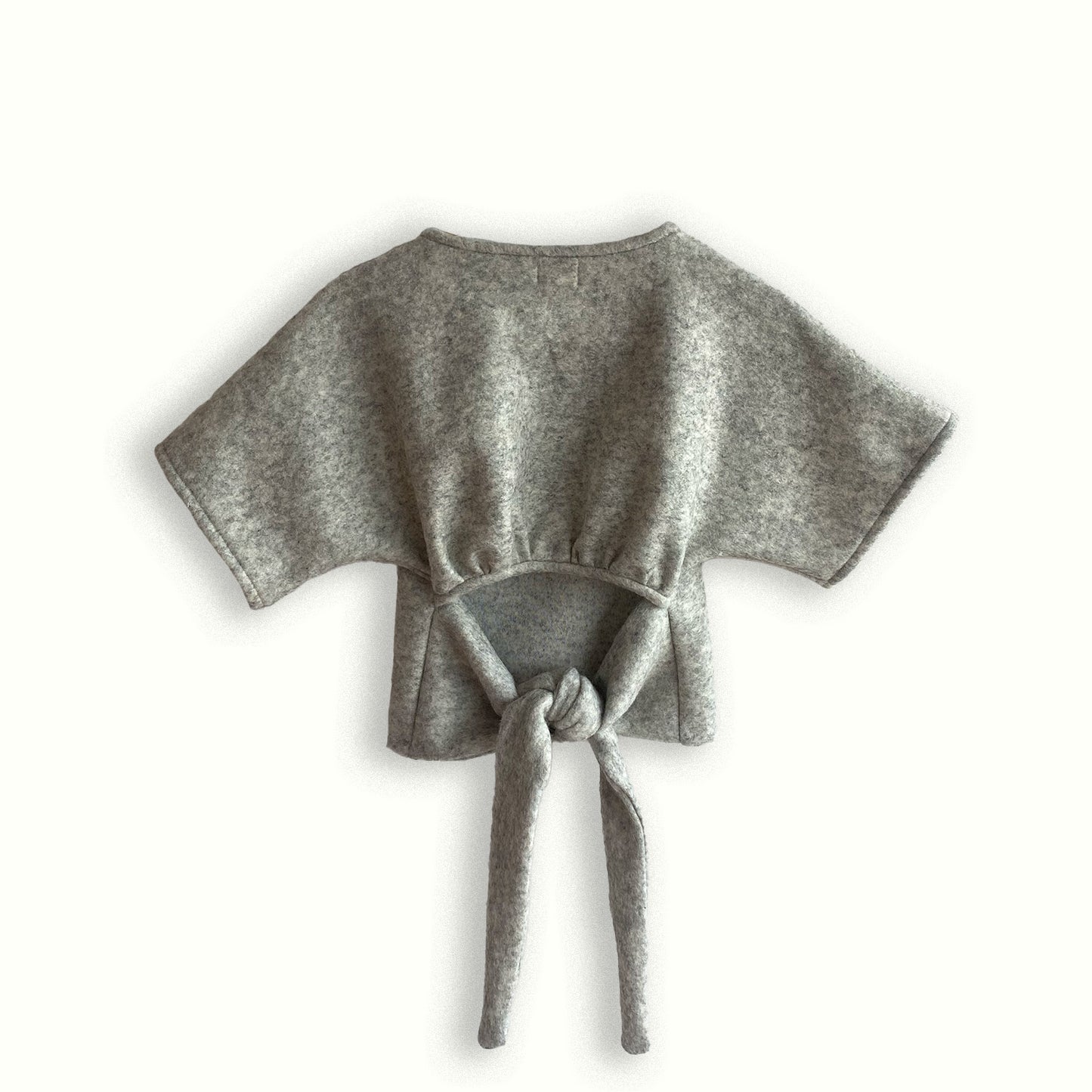 Knit Top - Wool Grey