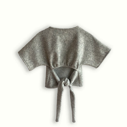 Knit Top - Wool Grey