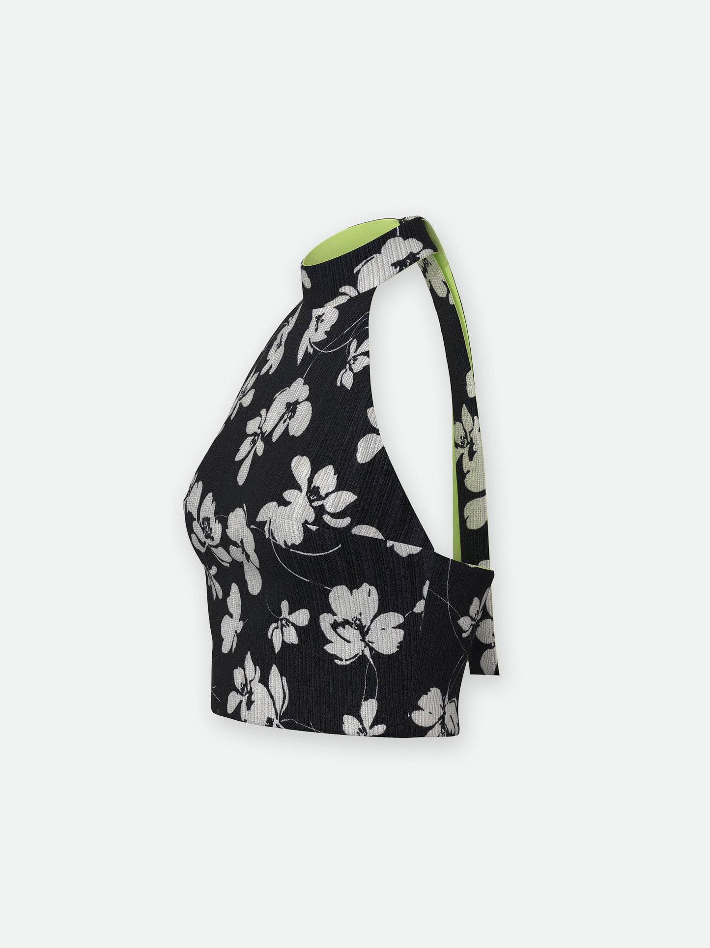 Halter Top - Shadow Bloom