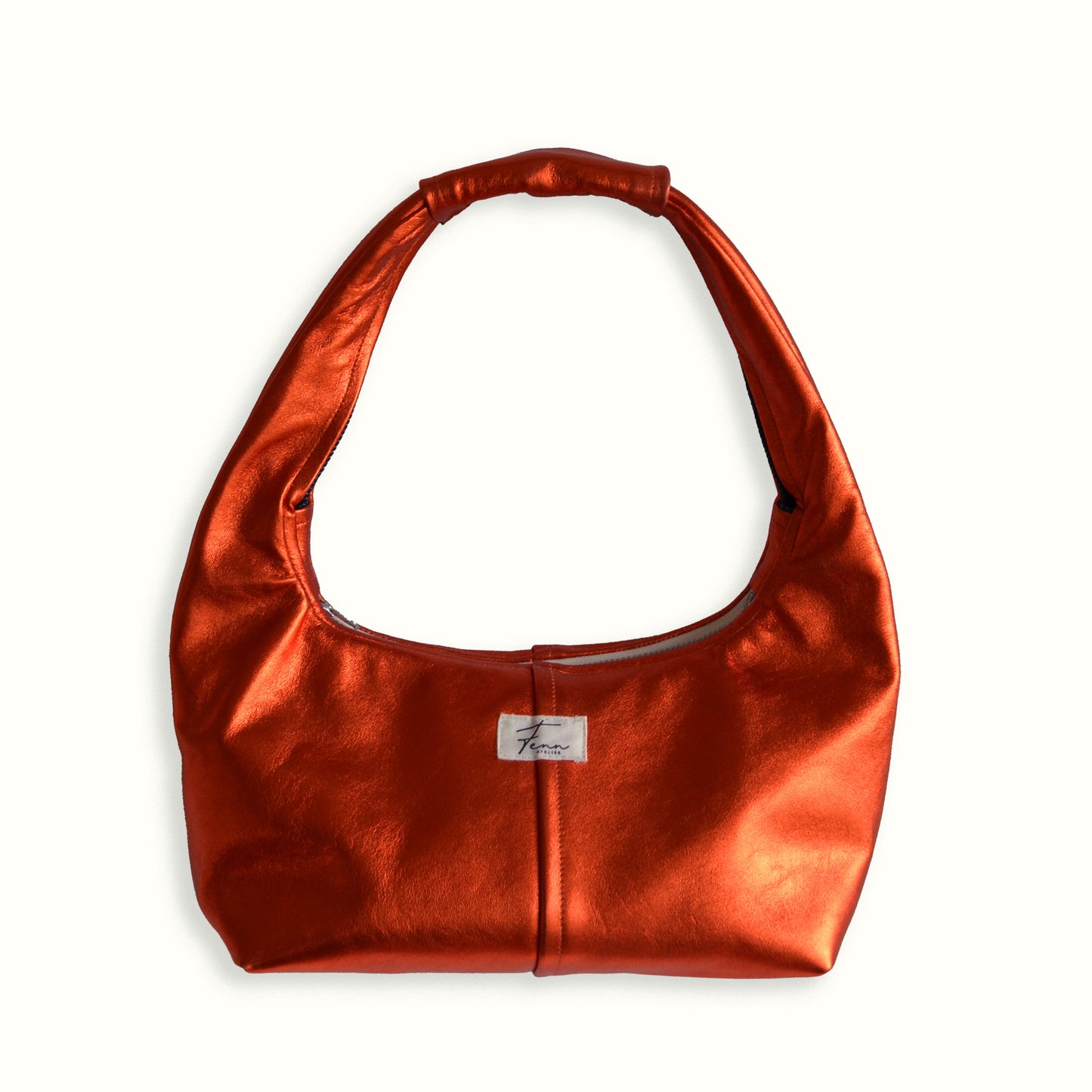 Leather Hobo Bag - Sunset